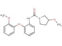 3-methoxy-N-[2-(2-methoxyphenoxy)phenyl]pyrrolidine-1-carboxamide