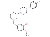 5-({3-[4-(4-fluorophenyl)-1-piperazinyl]-1-piperidinyl}methyl)-2-methoxyphenol