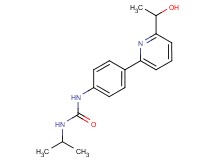 N-{4-[6-(1-hydroxyethyl)pyridin-2-yl]phenyl}-N'-isopropylurea