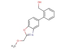 {2-[2-(methoxymethyl)-1,3-benzoxazol-5-yl]phenyl}methanol