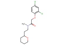 2-(2,4-dichlorophenoxy)-N-methyl-N-[2-(tetrahydro-2H-pyran-2-yl)ethyl]acetamide