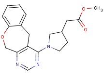 methyl [1-(5,11-dihydro[1]benzoxepino[3,4-d]pyrimidin-4-yl)pyrrolidin-3-yl]acetate