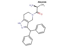 (2S)-1-[3-(diphenylmethyl)-1,4,6,7-tetrahydro-5H-pyrazolo[4,3-c]pyridin-5-yl]-1-oxopropan-2-amine