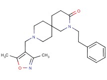 9-[(3,5-dimethylisoxazol-4-yl)methyl]-2-(2-phenylethyl)-2,9-diazaspiro[5.5]undecan-3-one