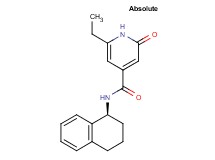 6-ethyl-2-oxo-N-[(1S)-1,2,3,4-tetrahydronaphthalen-1-yl]-1,2-dihydropyridine-4-carboxamide