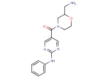 5-{[2-(aminomethyl)-4-morpholinyl]carbonyl}-N-phenyl-2-pyrimidinamine hydrochloride