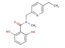 N-[(5-ethylpyridin-2-yl)methyl]-2,6-dihydroxy-N-methylbenzamide