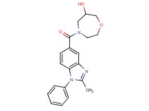 4-[(2-methyl-1-phenyl-1H-benzimidazol-5-yl)carbonyl]-1,4-oxazepan-6-ol