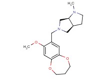 (3aS,6aS)-5-[(8-methoxy-3,4-dihydro-2H-1,5-benzodioxepin-7-yl)methyl]-1-methyloctahydropyrrolo[3,4-b]pyrrole