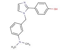 4-{1-[3-(dimethylamino)benzyl]-1H-imidazol-2-yl}phenol