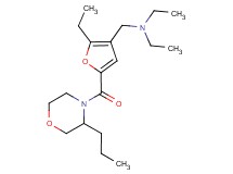 N-ethyl-N-({2-ethyl-5-[(3-propylmorpholin-4-yl)carbonyl]-3-furyl}methyl)ethanamine