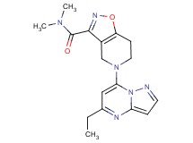 5-(5-ethylpyrazolo[1,5-a]pyrimidin-7-yl)-N,N-dimethyl-4,5,6,7-tetrahydroisoxazolo[4,5-c]pyridine-3-carboxamide