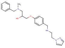 1-[benzyl(methyl)amino]-3-[4-({[2-(1H-pyrazol-1-yl)ethyl]amino}methyl)phenoxy]-2-propanol