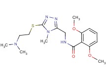 N-[(5-{[2-(dimethylamino)ethyl]thio}-4-methyl-4H-1,2,4-triazol-3-yl)methyl]-2,6-dimethoxybenzamide