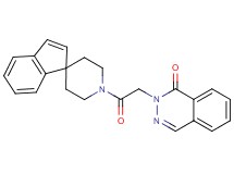 2-[2-oxo-2-(1'H-spiro[indene-1,4'-piperidin]-1'-yl)ethyl]-1(2H)-phthalazinone