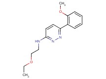 N-(2-ethoxyethyl)-6-(2-methoxyphenyl)pyridazin-3-amine