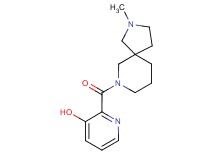 2-[(2-methyl-2,7-diazaspiro[4.5]dec-7-yl)carbonyl]pyridin-3-ol