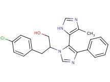 3-(4-chlorophenyl)-2-(5'-methyl-5-phenyl-3H,3'H-4,4'-biimidazol-3-yl)propan-1-ol