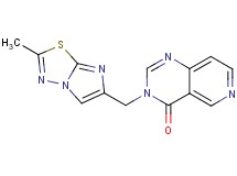 3-[(2-methylimidazo[2,1-b][1,3,4]thiadiazol-6-yl)methyl]pyrido[4,3-d]pyrimidin-4(3H)-one