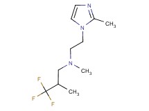 3,3,3-trifluoro-N,2-dimethyl-N-[2-(2-methyl-1H-imidazol-1-yl)ethyl]propan-1-amine