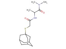 N~2~-[(1-adamantylthio)acetyl]-N~1~,N~1~-dimethylalaninamide