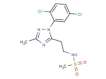 N-{2-[1-(2,5-dichlorophenyl)-3-methyl-1H-1,2,4-triazol-5-yl]ethyl}methanesulfonamide