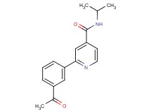 2-(3-acetylphenyl)-N-isopropylisonicotinamide