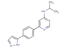 N-isopropyl-6-[4-(1H-pyrazol-5-yl)phenyl]pyrimidin-4-amine