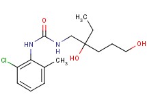 N-(2-chloro-6-methylphenyl)-N'-(2-ethyl-2,5-dihydroxypentyl)urea