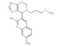 7-methyl-3-{5-[3-(methylthio)propyl]-4,5,6,7-tetrahydro-1H-imidazo[4,5-c]pyridin-4-yl}quinolin-2-ol