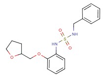 N-benzyl-N'-[2-(tetrahydrofuran-2-ylmethoxy)phenyl]sulfamide