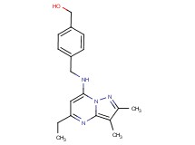 (4-{[(5-ethyl-2,3-dimethylpyrazolo[1,5-a]pyrimidin-7-yl)amino]methyl}phenyl)methanol
