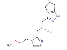 1-[1-(2-methoxyethyl)-1H-imidazol-2-yl]-N-methyl-N-(1,4,5,6-tetrahydrocyclopenta[c]pyrazol-3-ylmethyl)methanamine