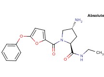 (2S,4R)-4-amino-N-ethyl-1-(5-phenoxy-2-furoyl)pyrrolidine-2-carboxamide
