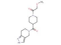 5-{[1-(methoxyacetyl)-4-piperidinyl]carbonyl}-4,5,6,7-tetrahydro-2H-pyrazolo[4,3-c]pyridine