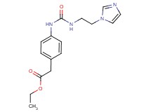 ethyl {4-[({[2-(1H-imidazol-1-yl)ethyl]amino}carbonyl)amino]phenyl}acetate