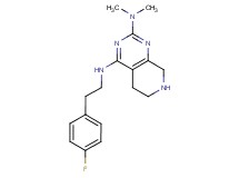 N~4~-[2-(4-fluorophenyl)ethyl]-N~2~,N~2~-dimethyl-5,6,7,8-tetrahydropyrido[3,4-d]pyrimidine-2,4-diamine