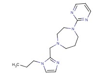 1-[(1-propyl-1H-imidazol-2-yl)methyl]-4-pyrimidin-2-yl-1,4-diazepane