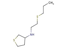 N-[2-(propylthio)ethyl]tetrahydrothiophen-3-amine