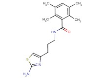 N-[3-(2-amino-1,3-thiazol-4-yl)propyl]-2,3,5,6-tetramethylbenzamide