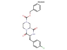 benzyl (7S,9aR)-7-(4-chlorobenzyl)-6,9-dioxooctahydro-2H-pyrazino[1,2-a]pyrazine-2-carboxylate