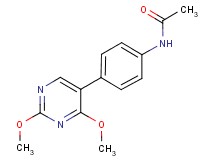 N-[4-(2,4-dimethoxypyrimidin-5-yl)phenyl]acetamide