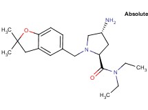 (2S,4R)-4-amino-1-[(2,2-dimethyl-2,3-dihydro-1-benzofuran-5-yl)methyl]-N,N-diethylpyrrolidine-2-carboxamide