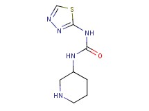 N-piperidin-3-yl-N'-1,3,4-thiadiazol-2-ylurea