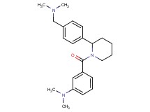 (4-{1-[3-(dimethylamino)benzoyl]-2-piperidinyl}benzyl)dimethylamine