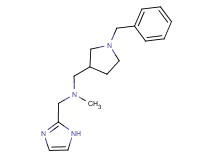 1-(1-benzylpyrrolidin-3-yl)-N-(1H-imidazol-2-ylmethyl)-N-methylmethanamine