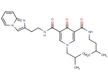 N-(2-imidazo[1,2-a]pyridin-2-ylethyl)-1-isobutyl-N'-(3-methylbutyl)-4-oxo-1,4-dihydro-3,5-pyridinedicarboxamide