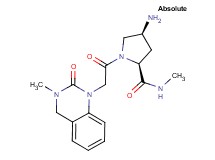 (4S)-4-amino-N-methyl-1-[(3-methyl-2-oxo-3,4-dihydroquinazolin-1(2H)-yl)acetyl]-L-prolinamide