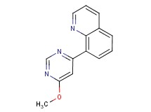 8-(6-methoxy-4-pyrimidinyl)quinoline