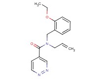 N-allyl-N-(2-ethoxybenzyl)pyridazine-4-carboxamide